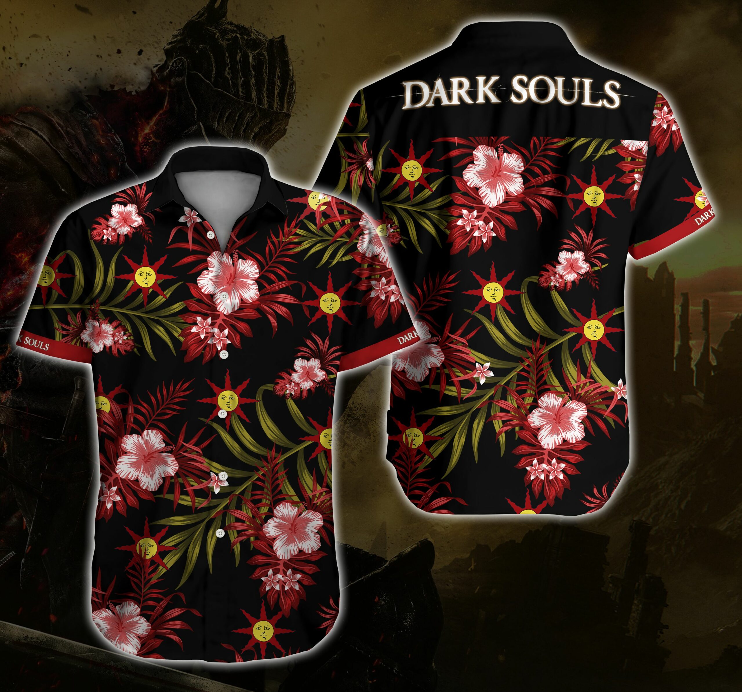 Dark Souls Hawaii 3D Shirt
