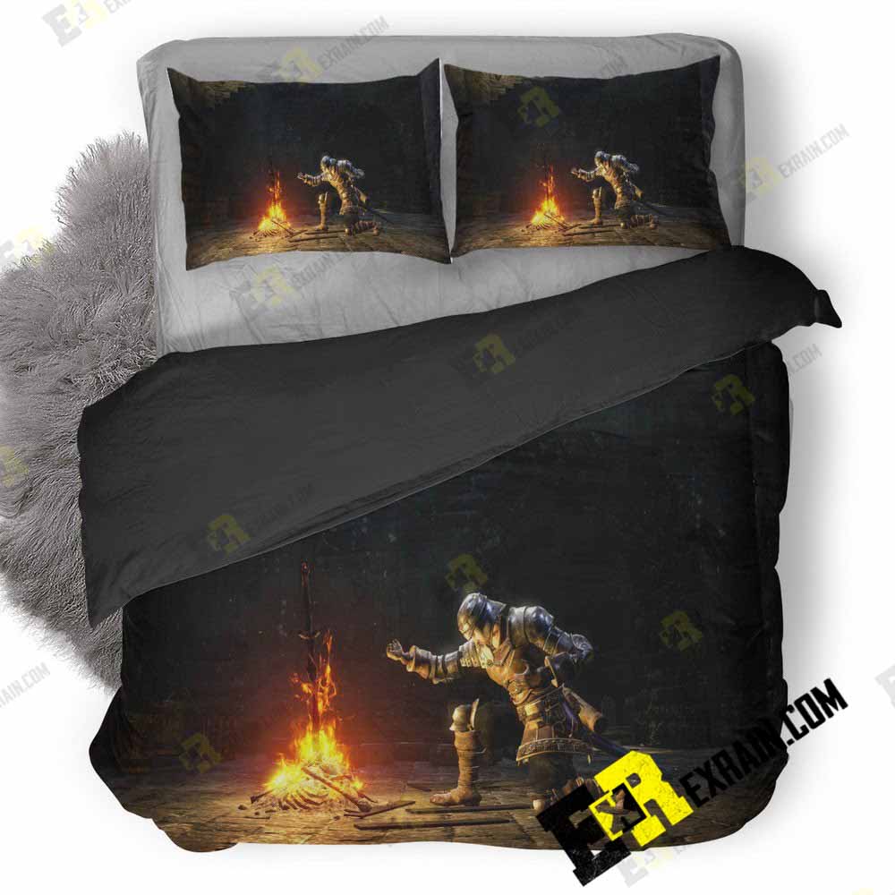 Dark Souls Remastered 3X 3D Customized Duvet Cover Bedding Set