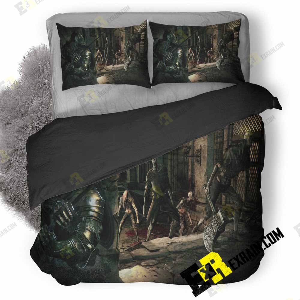Dark Souls Sun Pic 3D Customized Duvet Cover Bedding Set