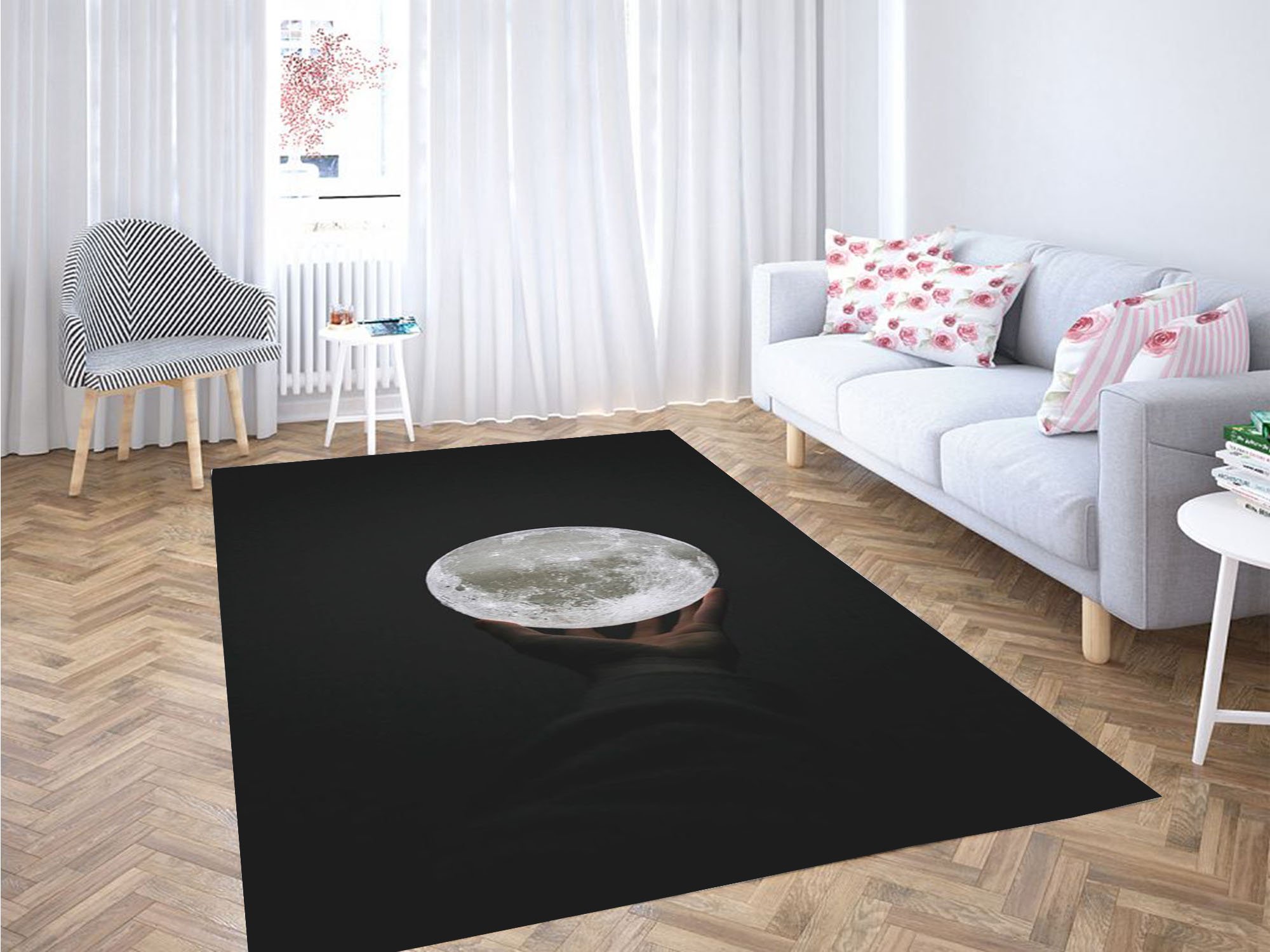 Darkness Wallpaper Carpet Rectangle Rug