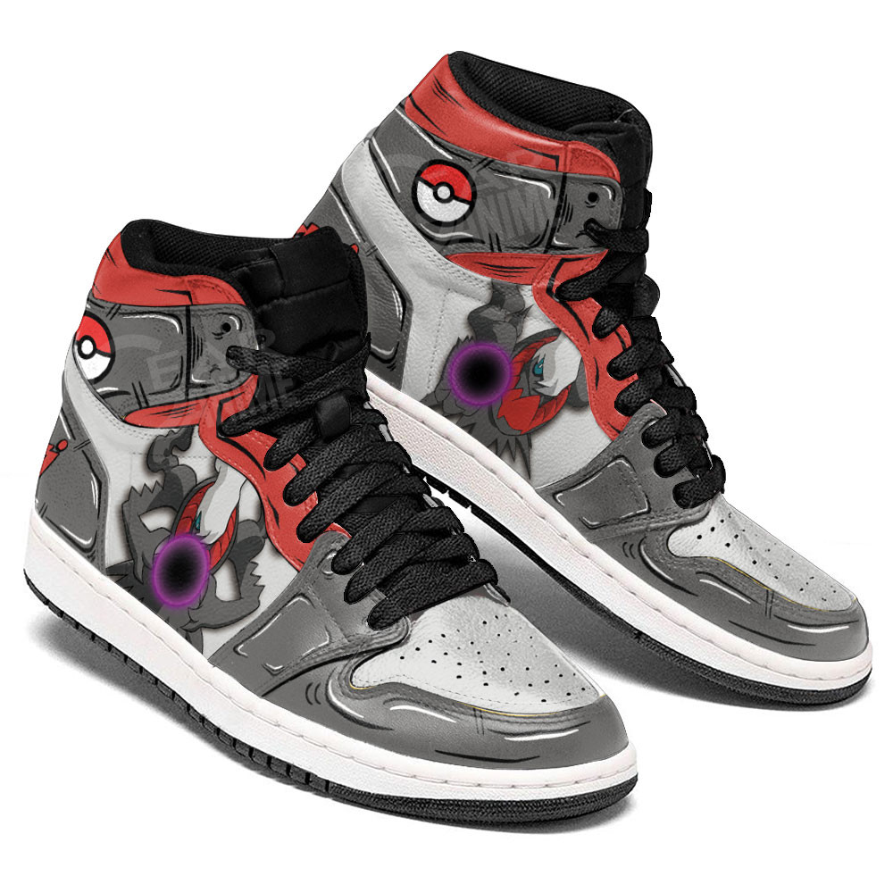Darkrai JD1s Sneakers Pokemon Anime Shoes, Air Jordan Hightop
