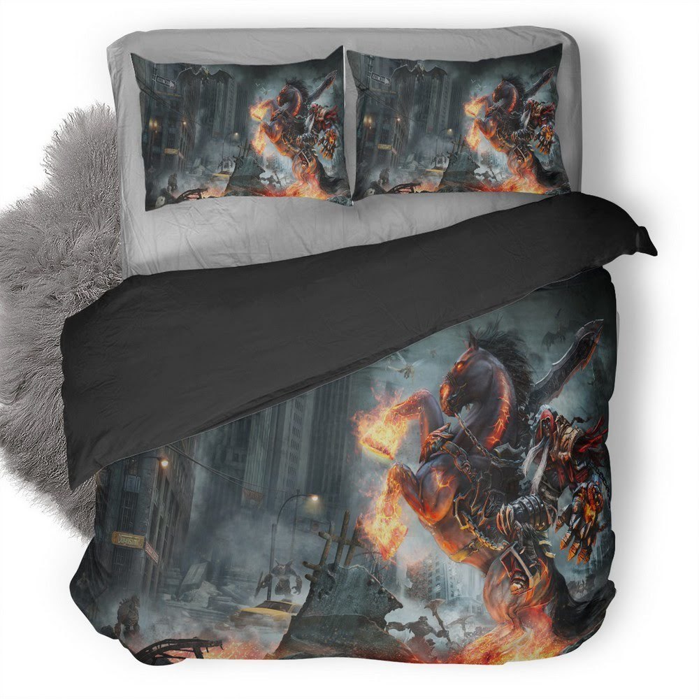 Darksiders 3D Customized Duvet Cover Bedding Set