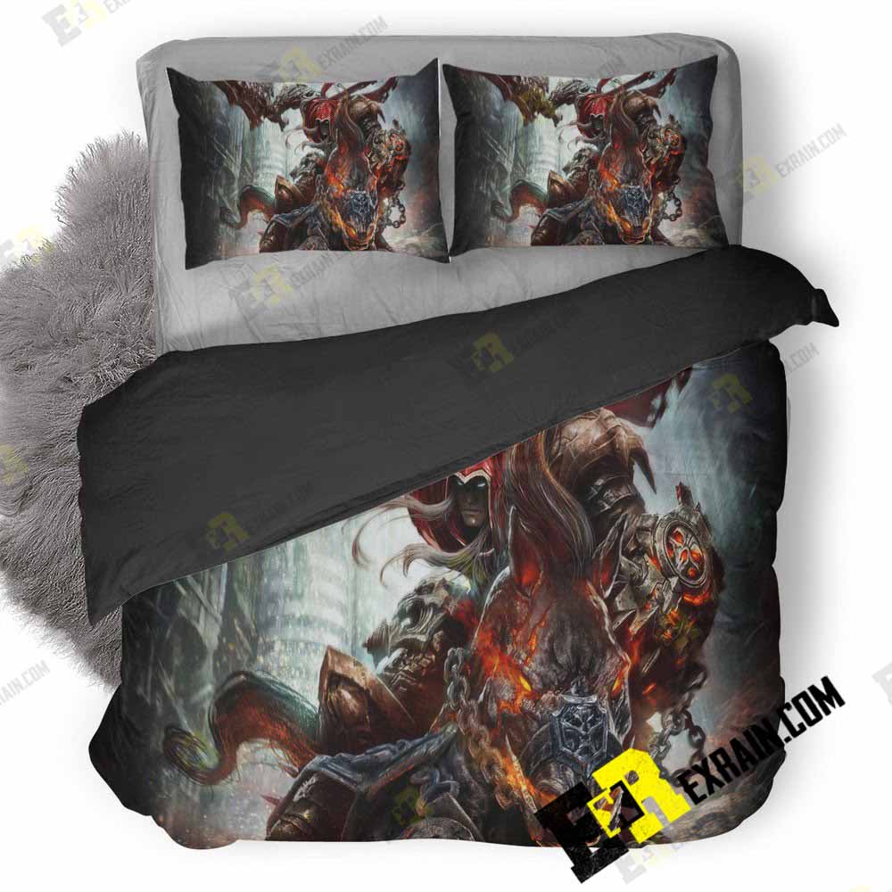 Darksiders War Rides Zy 3D Customized Duvet Cover Bedding Set