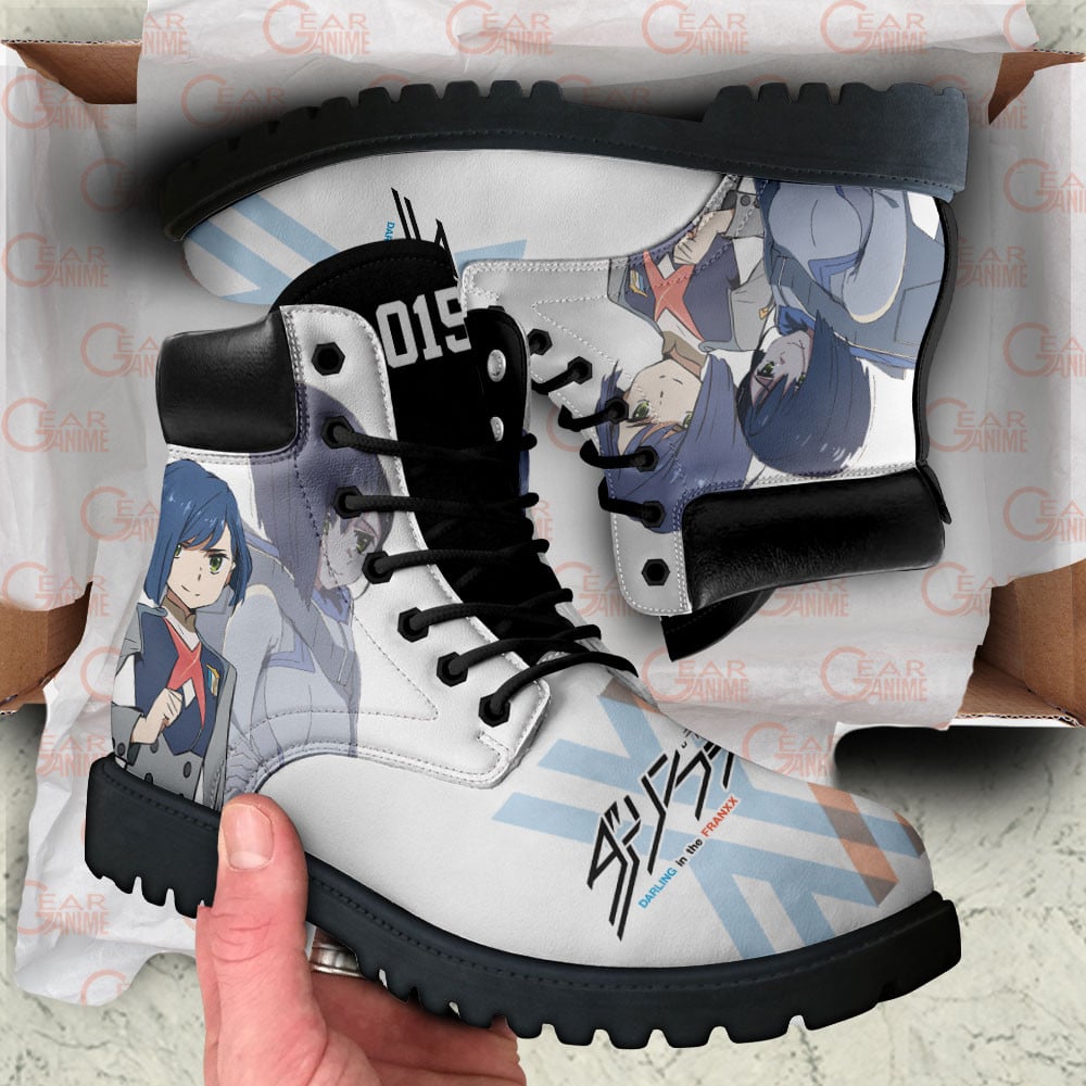 Darling In The Franxx Ichigo Boots Anime Custom Shoes