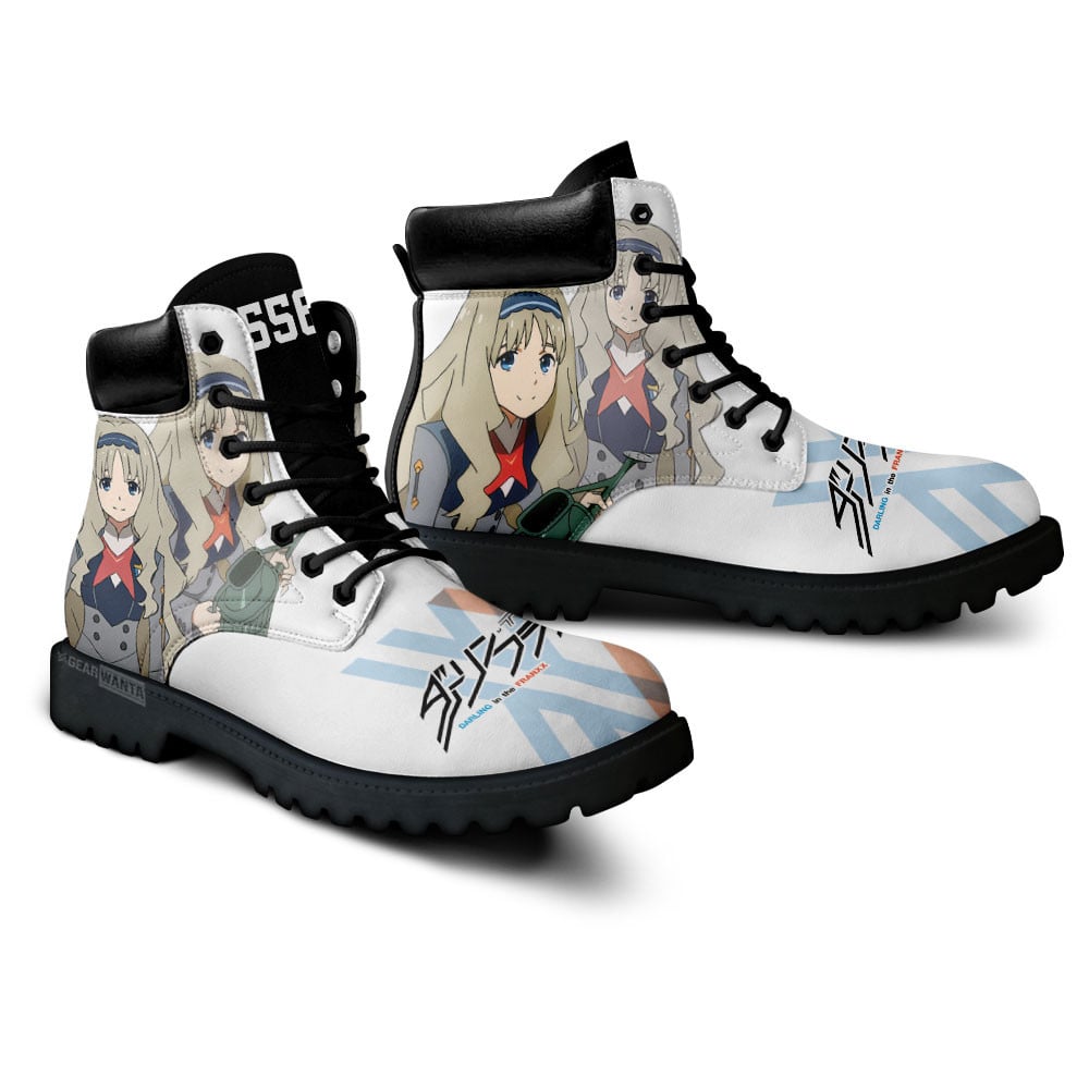 Darling In The Franxx Kokoro Boots Anime Custom Shoes