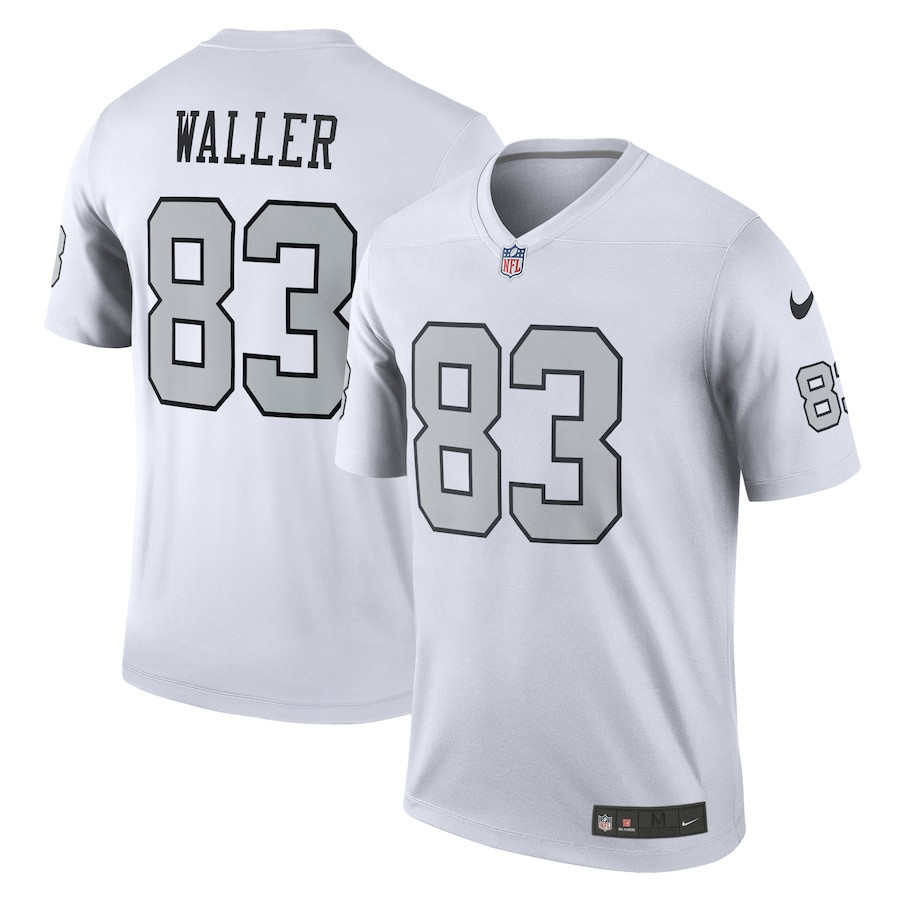 Darren Waller 33 Las Vegas Raiders Alternate Legend Stitched Jersey – White