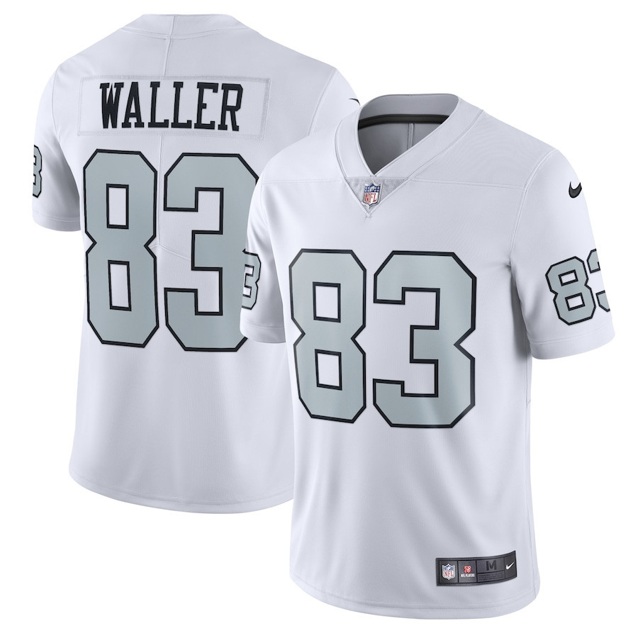 Darren Waller Las Vegas Raiders Alternate Vapor Limited Stitched Jersey – White