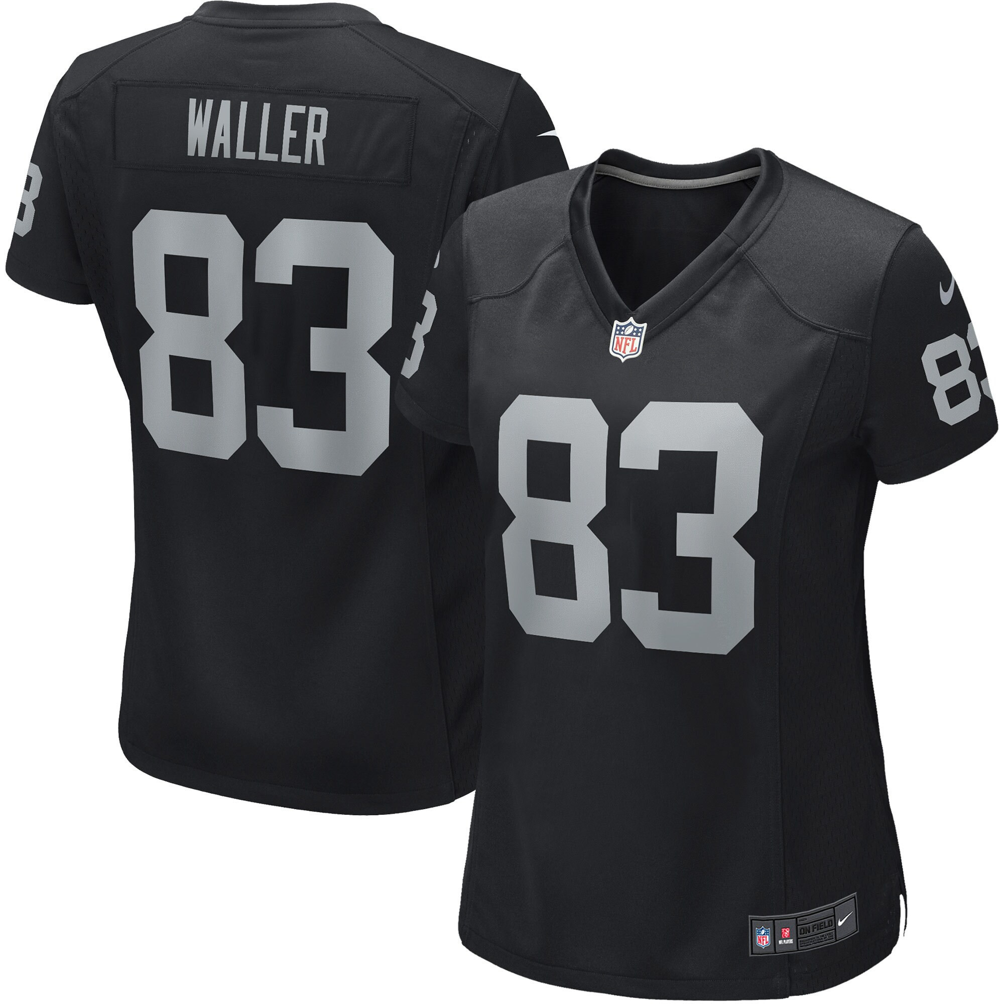 Darren Waller Las Vegas Raiders Game - Black Jersey - All Stitched 