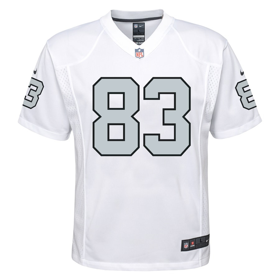 Darren Waller Las Vegas Raiders Youth Alternate Game Stitched Jersey – White