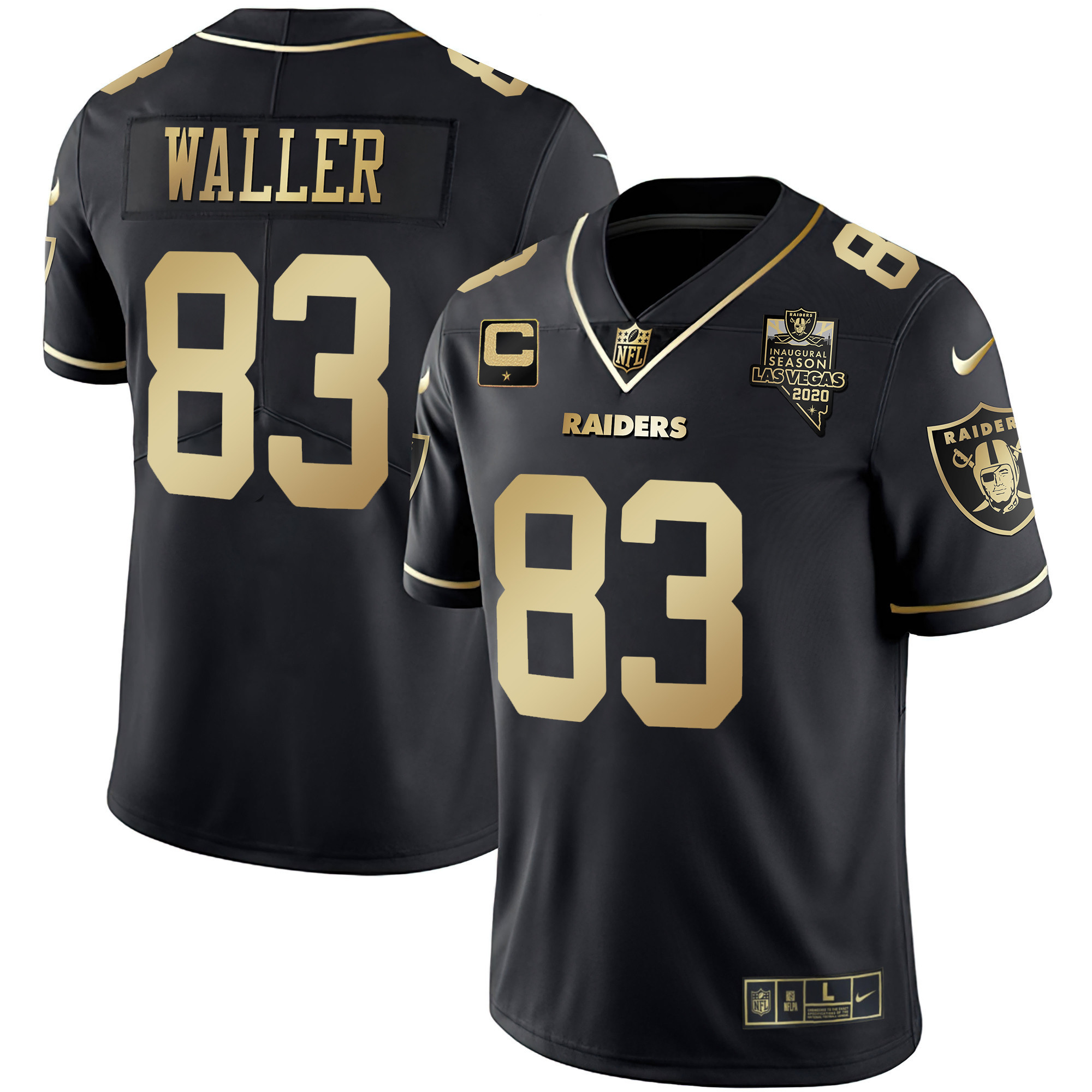Darren Waller Men's Las Vegas Raiders Vapor Gold Gold Limited Jersey - All Stitched 