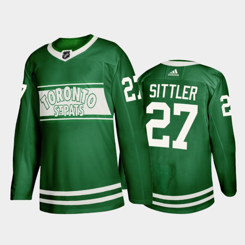 Darryl Sittler Toronto Maple Leafs St. Patricks Day Jersey Green #27 Special Edition