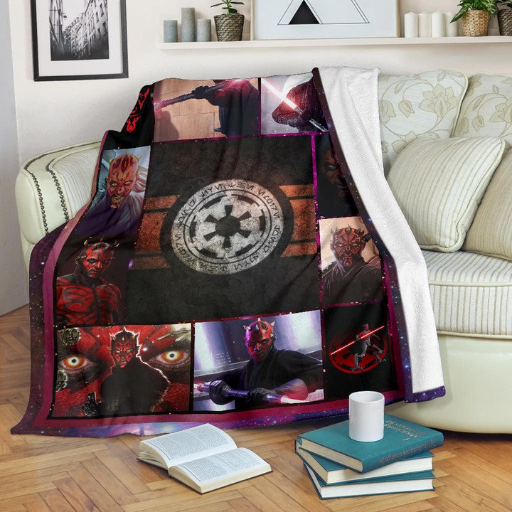 Darth Maul Star Wars Fleece Blanket