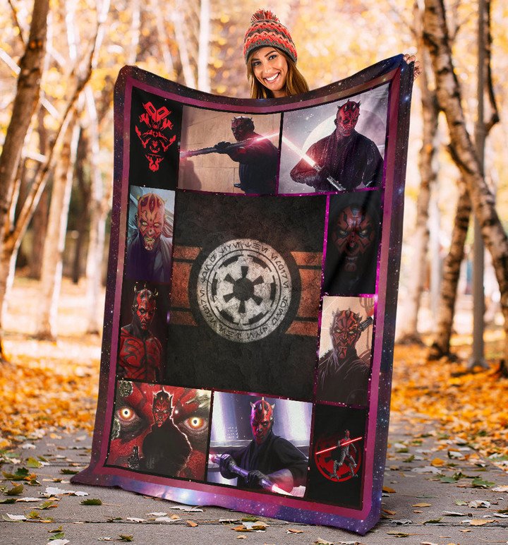 Darth Maul Star Wars Fleece Blanket