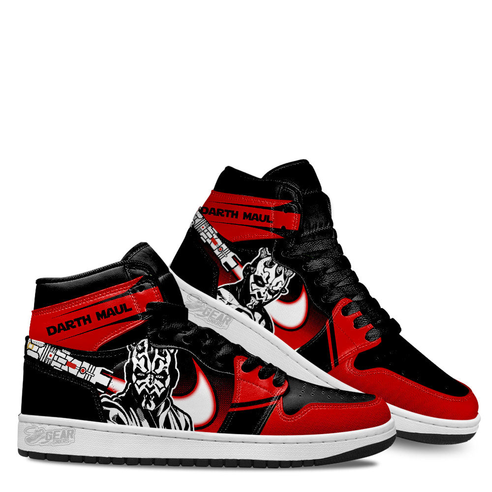Darth Maul Star Wars JD Sneakers Shoes For Fans Sneakers, Air Jordan Hightop