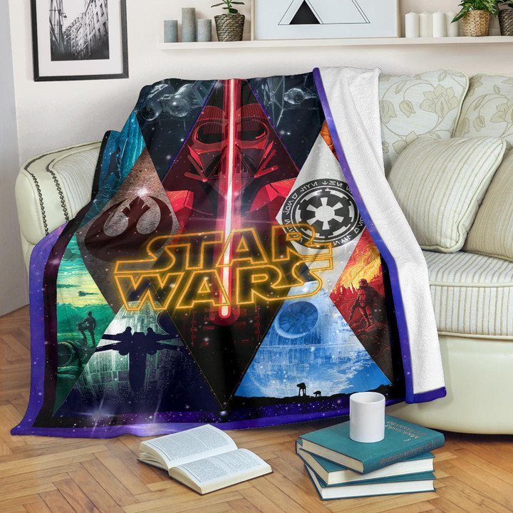 Darth Vader Landscapes Star Wars Fleece Blanket