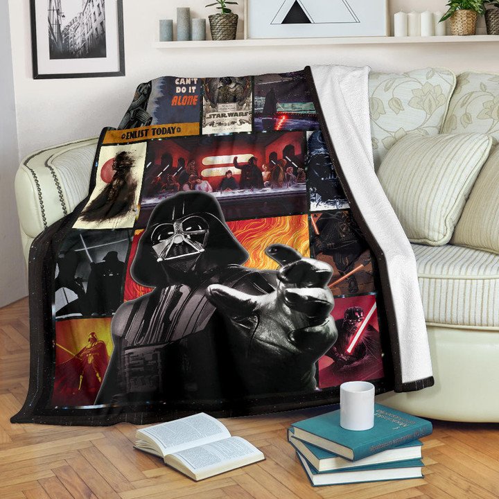 Darth Vader Star Wars Fleece Blanket