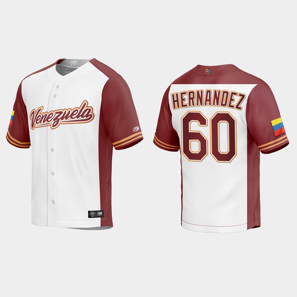 Darwinzon Hernandez Venezuela 2023 World Classic Jersey - White