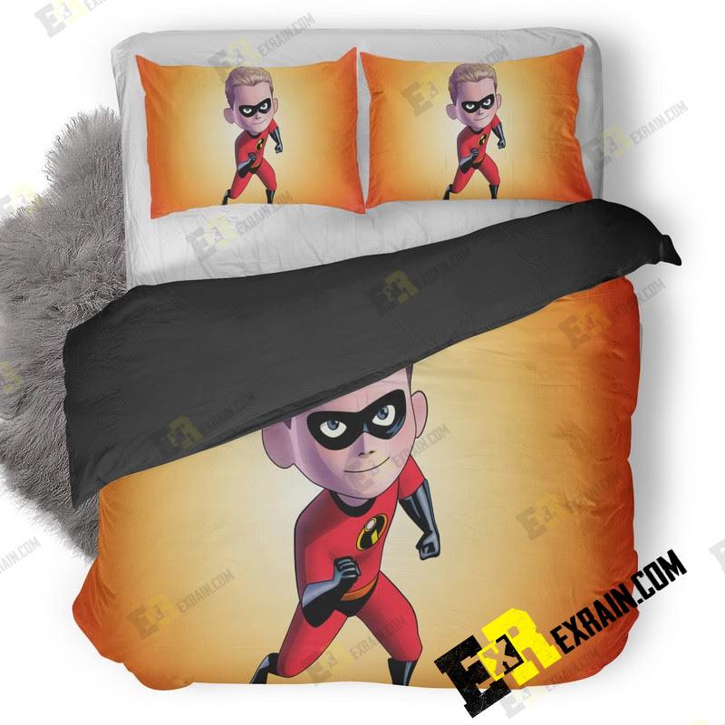 Dash In The Incredibles 5K Artwork Dy 3D Customized Duvet Cover Bedding Set