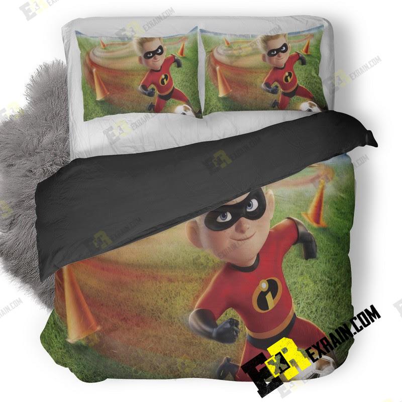 Dash In The Incredibles O5 3D Customized Duvet Cover Bedding Set