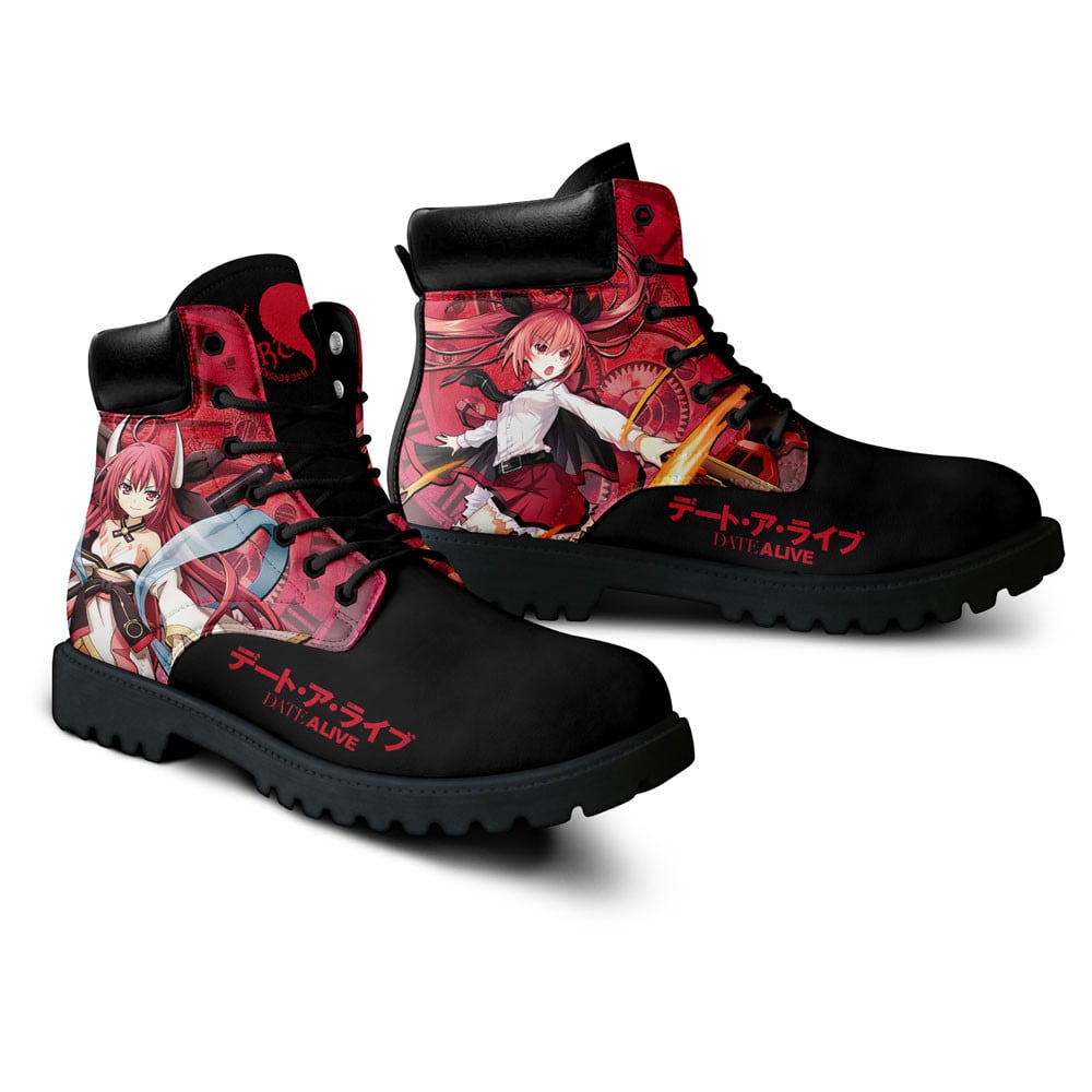 Date A Live Kotori Itsuka Boots Anime Custom Shoes