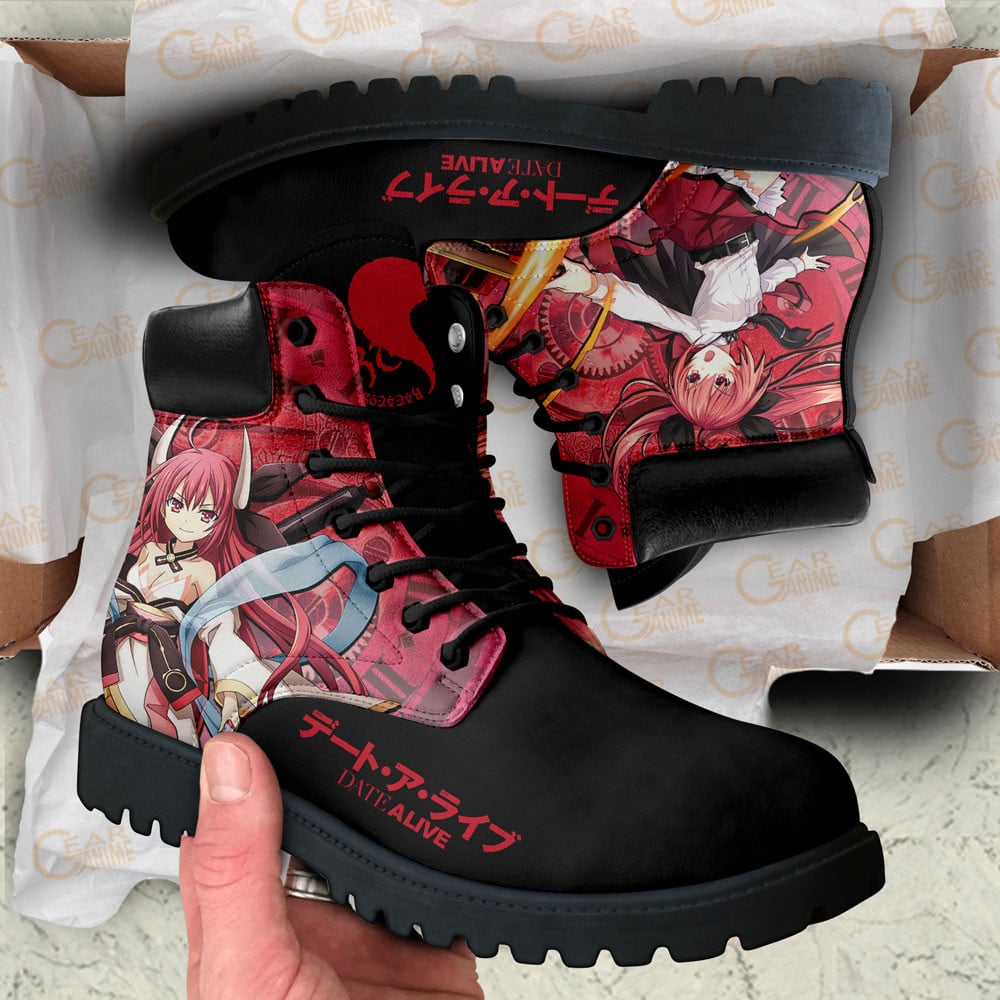 Date A Live Kotori Itsuka Boots Anime Custom Shoes