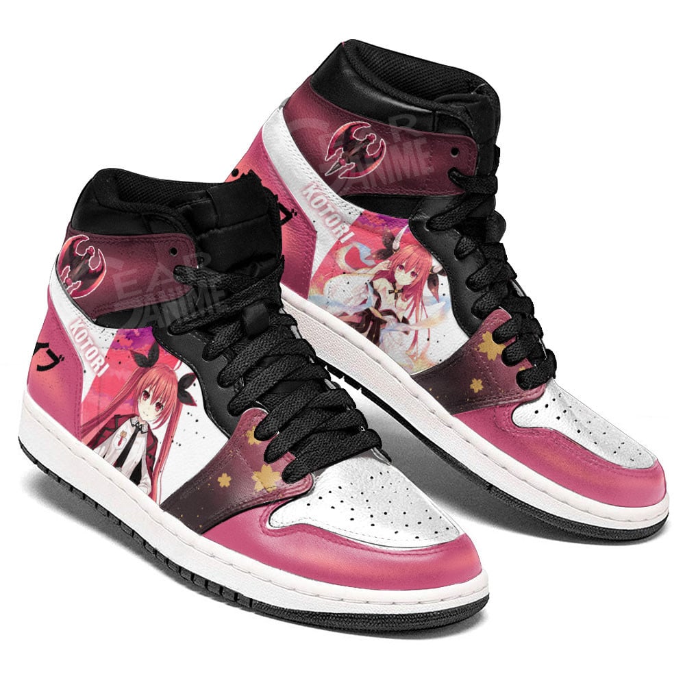 Date A Live Kotori Itsuka JD1s Sneakers Anime Shoes, Air Jordan Hightop