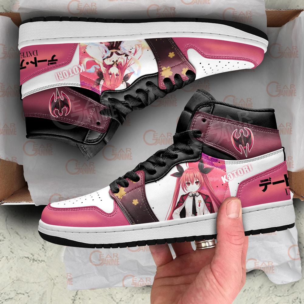 Date A Live Kotori Itsuka JD1s Sneakers Anime Shoes, Air Jordan Hightop
