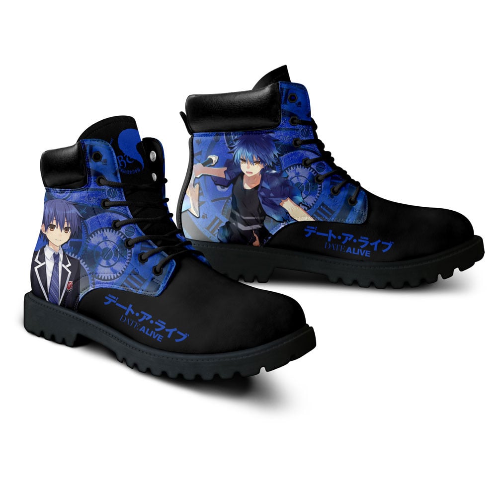 Date A Live Shido Itsuka Boots Anime Custom Shoes