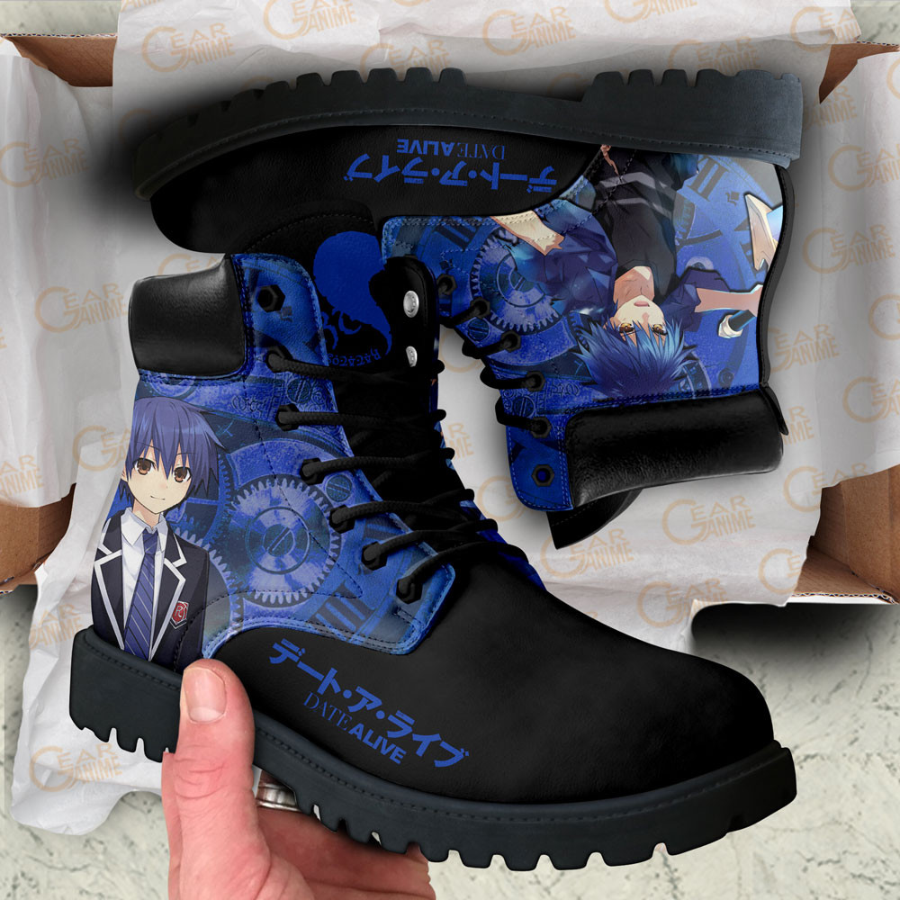 Date A Live Shido Itsuka Boots Anime Custom Shoes