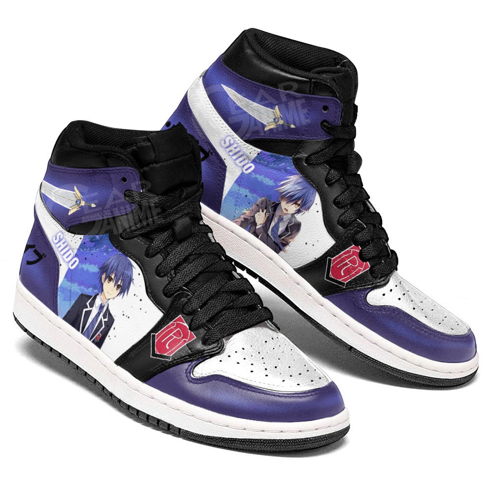 Date A Live Shido Itsuka JD1s Sneakers Anime Shoes, Air Jordan Hightop