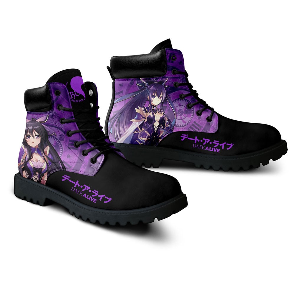 Date A Live Tohka Yatogami Boots Anime Custom Shoes