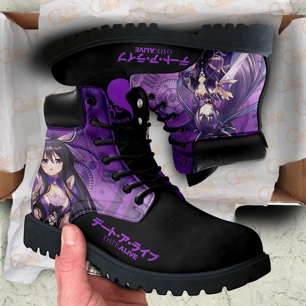 Date A Live Tohka Yatogami Boots Anime Custom Shoes