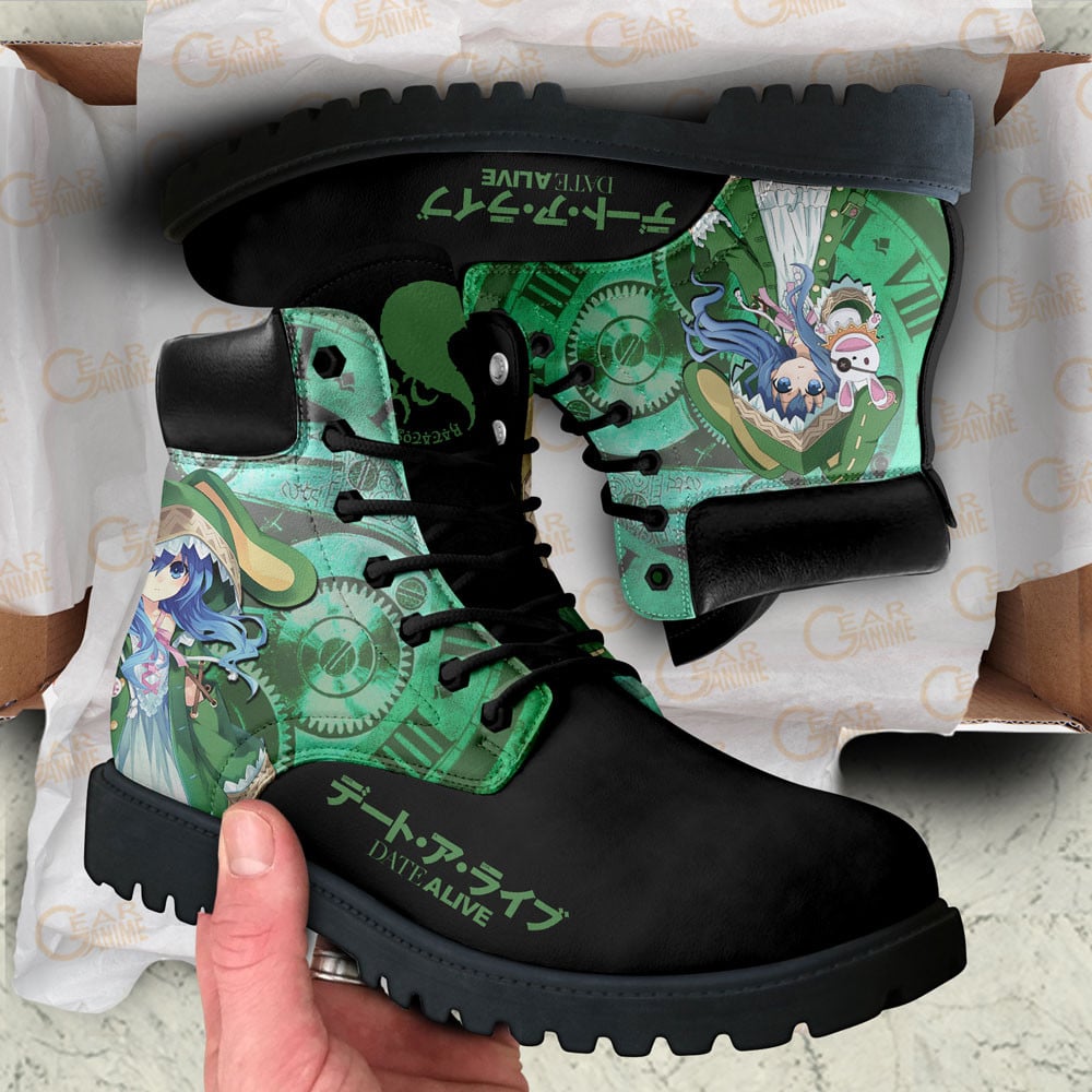 Date A Live Yoshino Boots Anime Custom Shoes