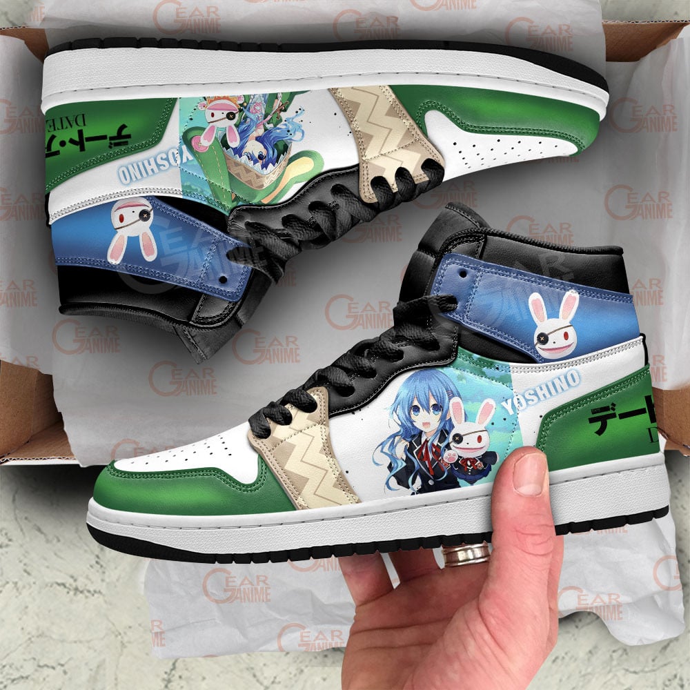 Date A Live Yoshino JD1s Sneakers Anime Shoes, Air Jordan Hightop