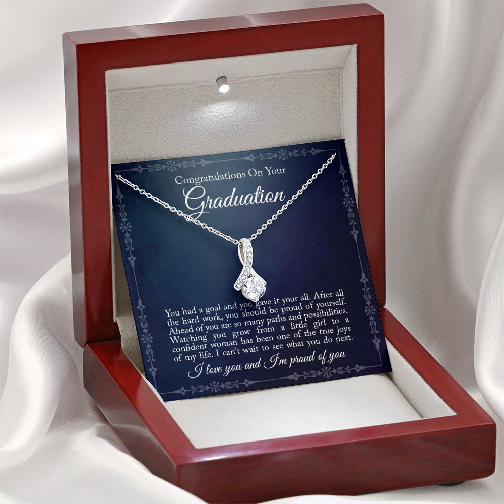 Daughter You Gave It Your All Graduation Gift – Alluring Beauty Necklace