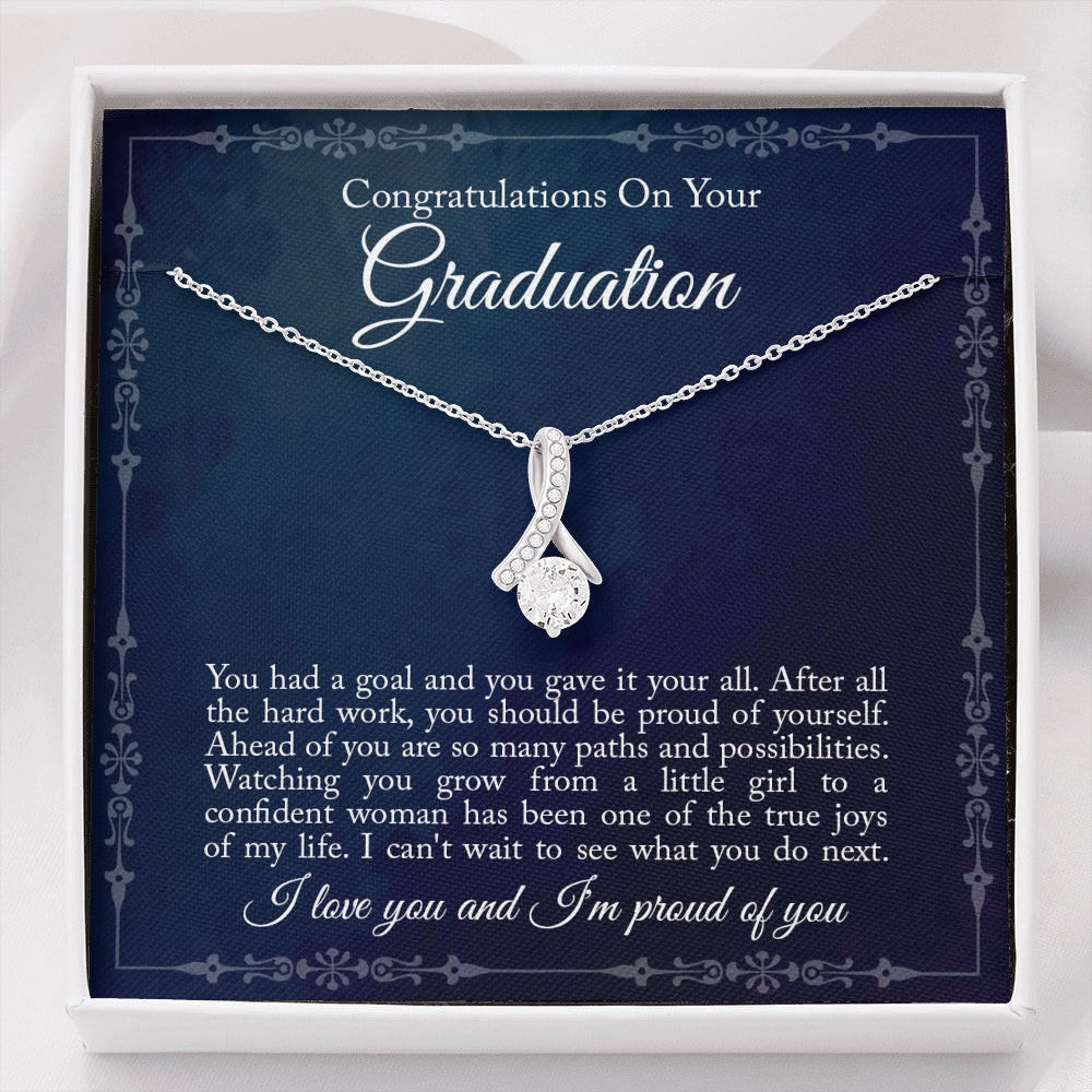 Daughter You Gave It Your All Graduation Gift – Alluring Beauty Necklace