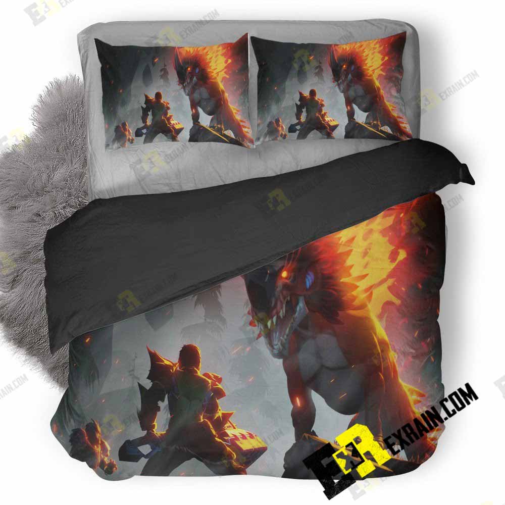 Dauntless K8 3D Customized Duvet Cover Bedding Set