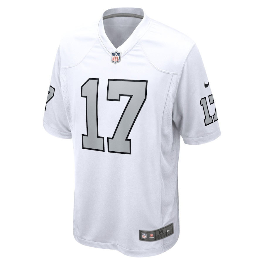 Davante Adams 17 Las Vegas Raiders Alternate Game Stitched Jersey – White