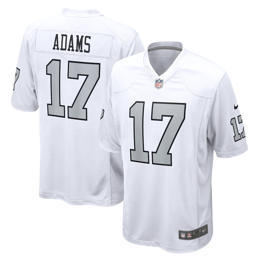 Davante Adams 17 Las Vegas Raiders Alternate Game Stitched Jersey – White