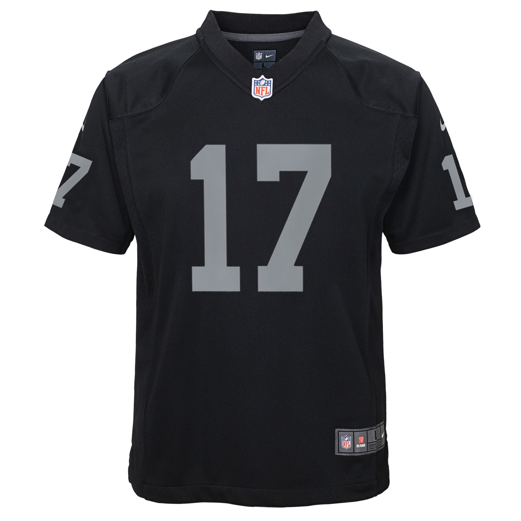 Davante Adams 17 Las Vegas Raiders Game Youth Stitched Jersey – Black Stitched Jersey