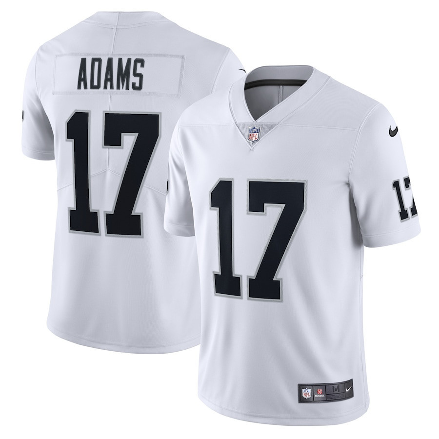 Davante Adams 17 Las Vegas Raiders Limited Stitched Jersey – White