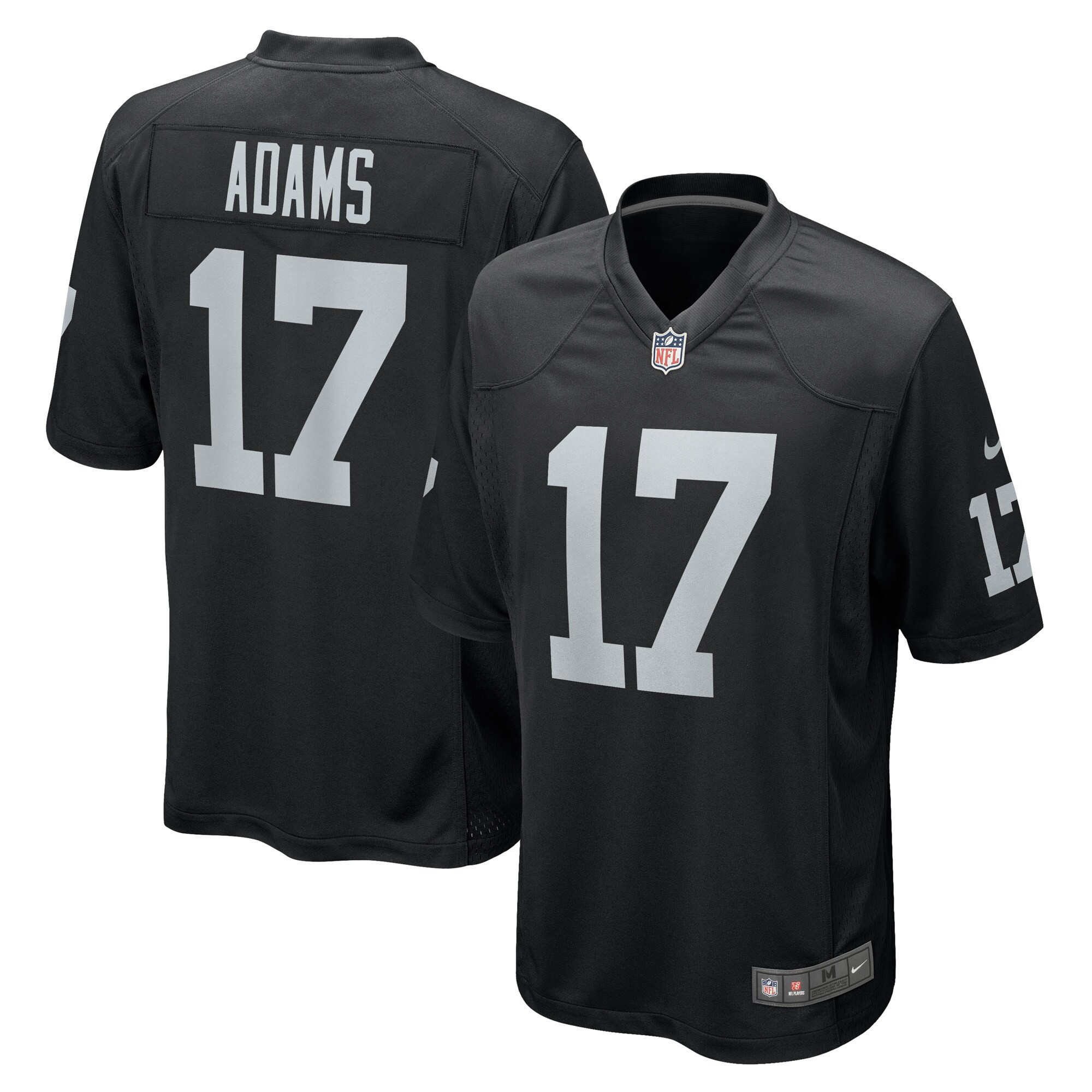 Davante Adams Las Vegas Raiders Game - Black Jersey - All Stitched 