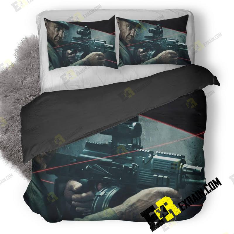 Dave Bautista In Escape Plan Hades Movie Vw 3D Customized Duvet Cover Bedding Set