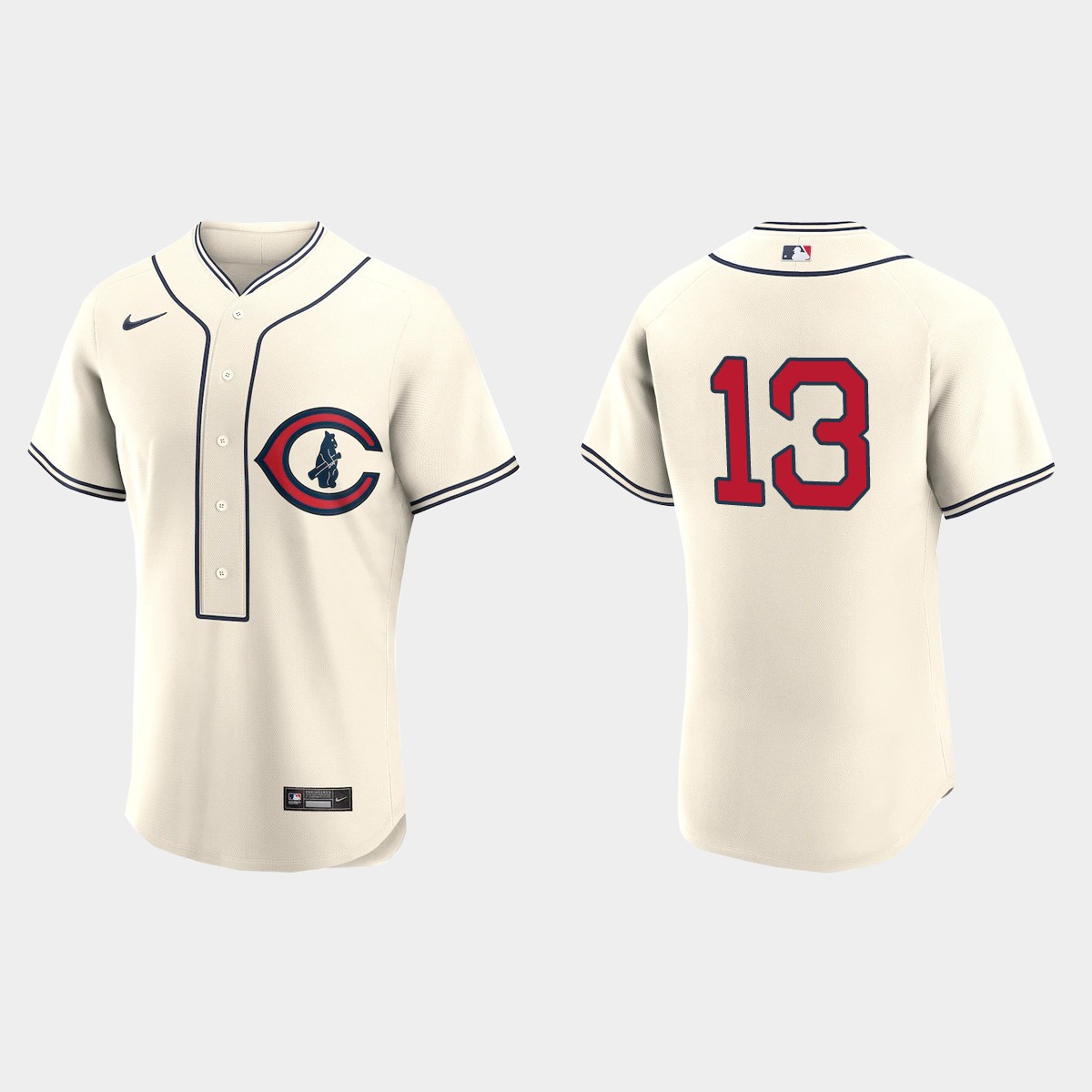 David Bote Chicago Cubs 2022 Field of Dreams Jersey - Cream