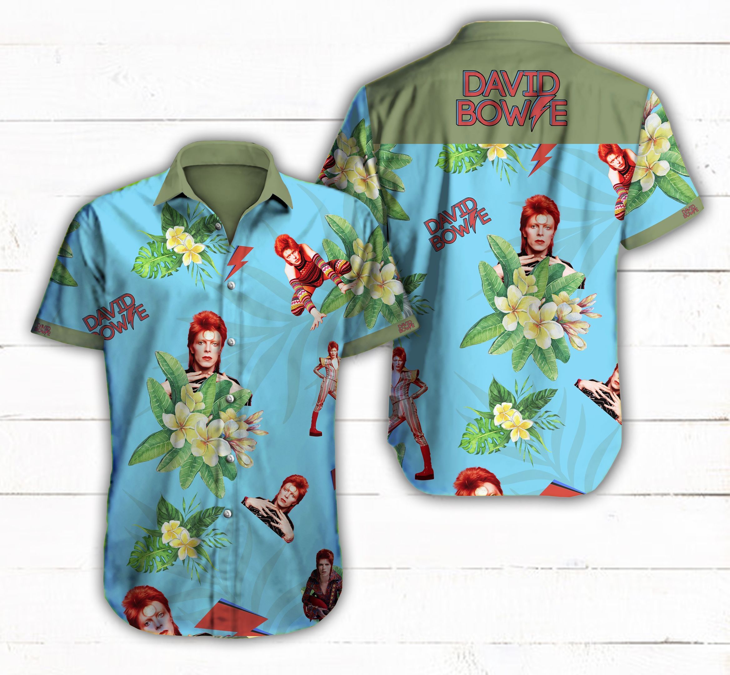 David Bowie Hawaii 3D Shirt