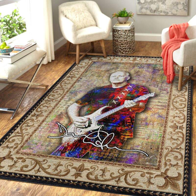 David Gilmour Rock Limited Edition Rectangle Rug