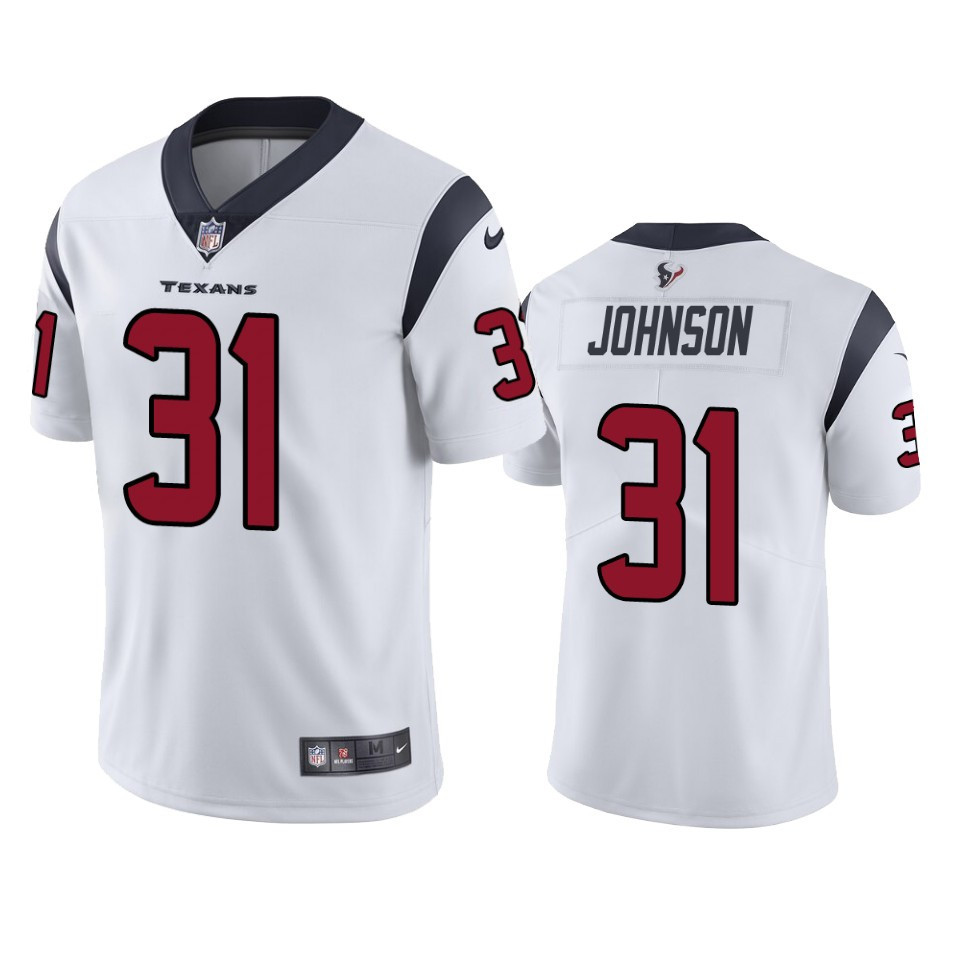 David Johnson Houston Texans White Vapor Limited Stitched Jersey
