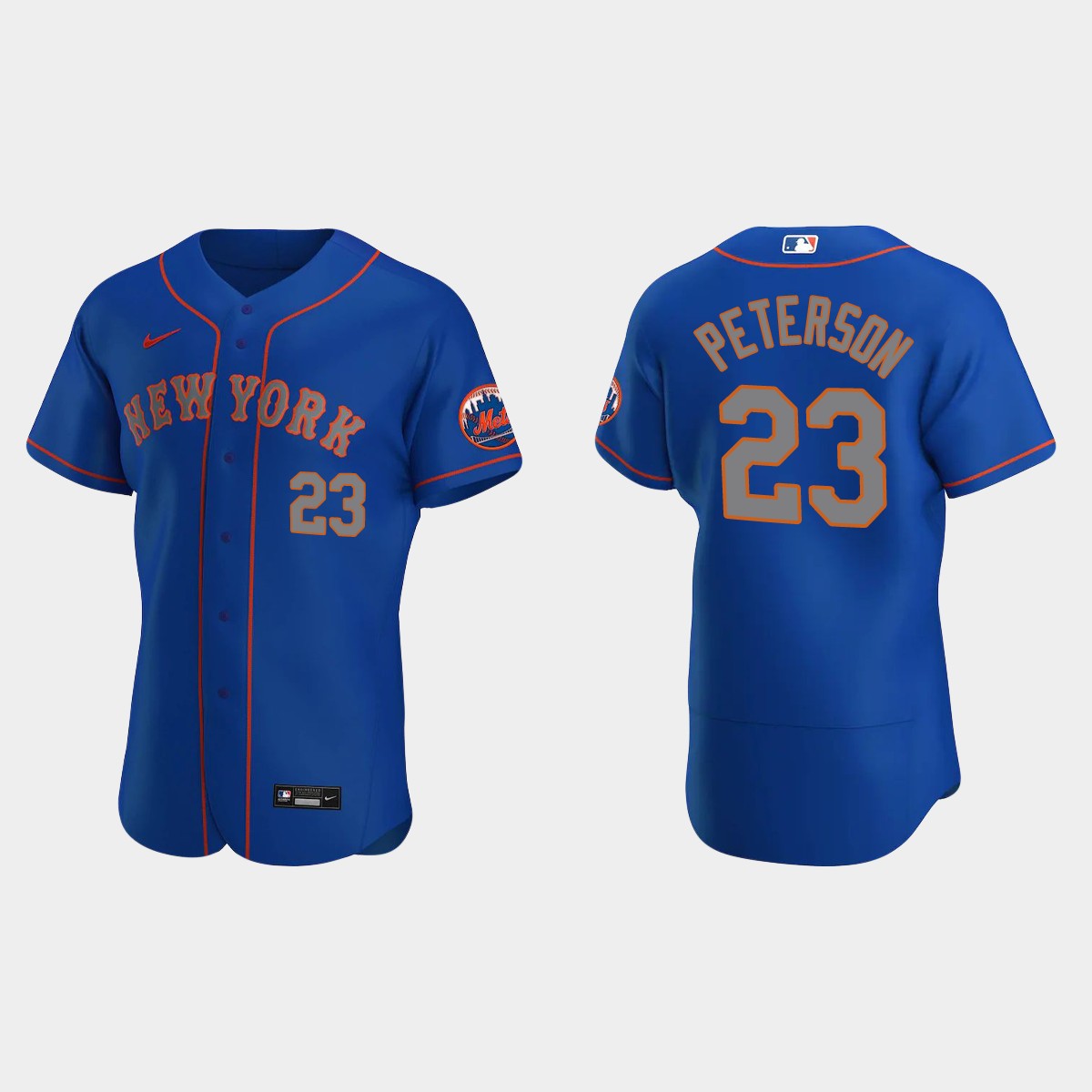 David Peterson New York Mets Jersey - Royal