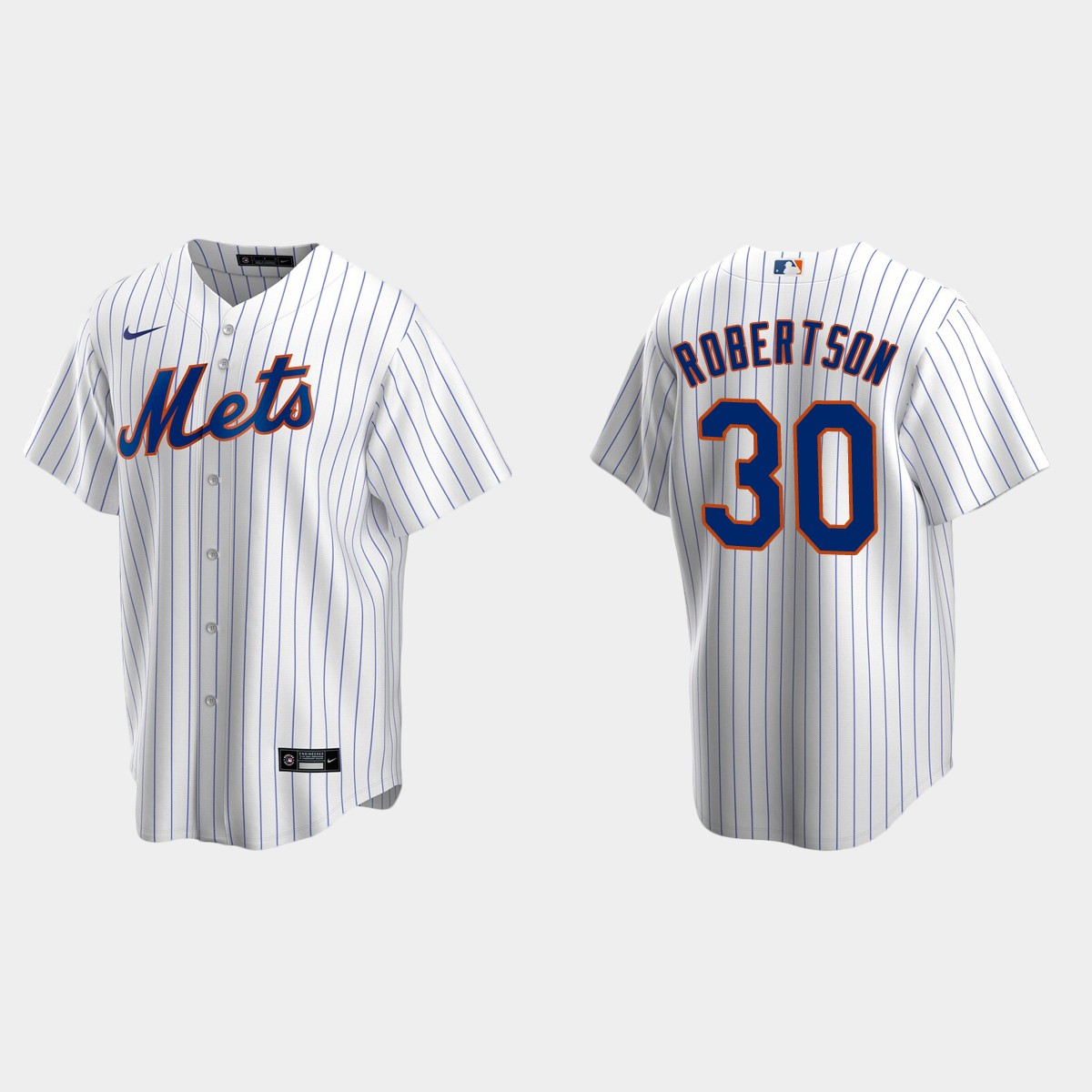 David Robertson New York Mets Home Jersey - White