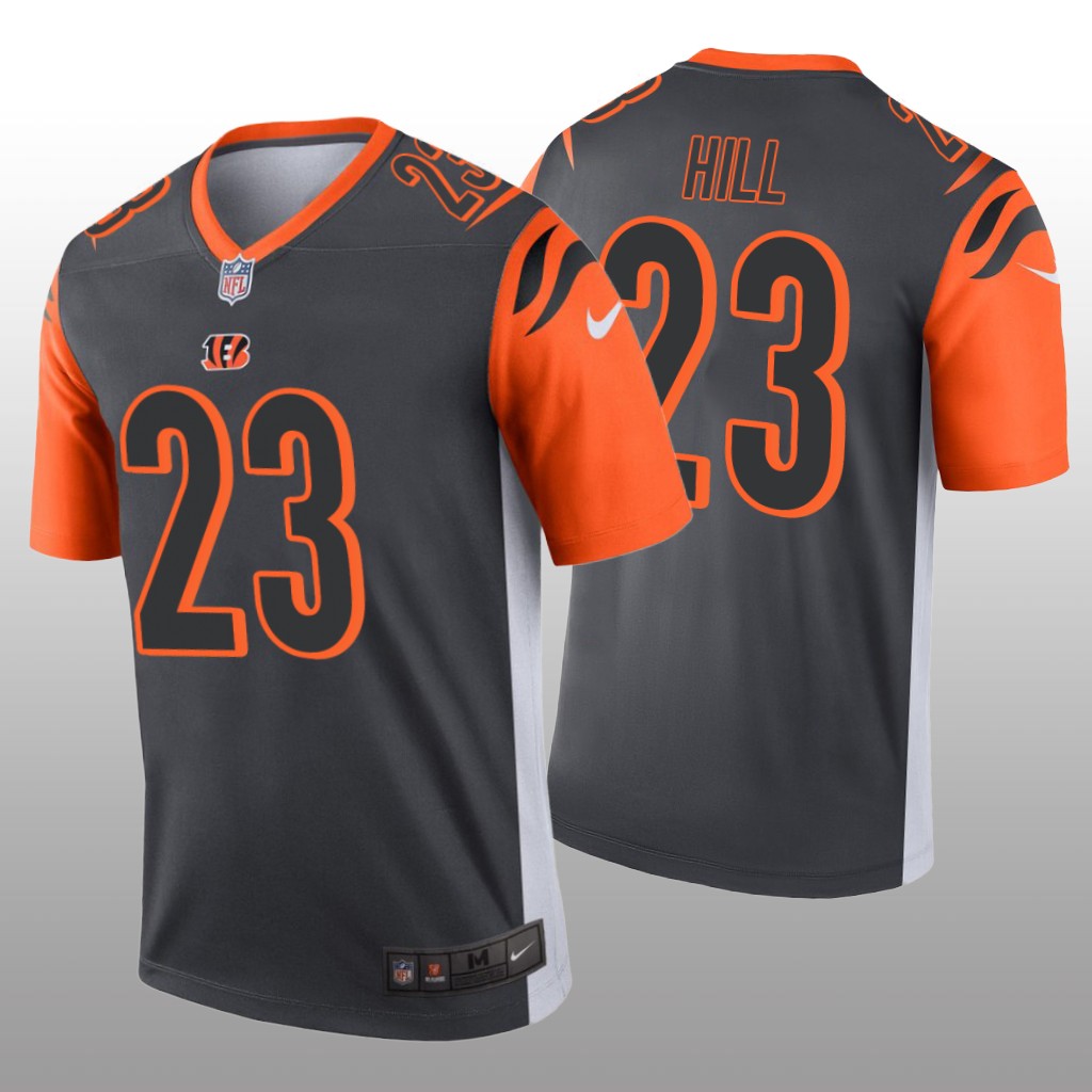Daxton Hill Cincinnati Bengals Silver Jersey Inverted Legend - Men's